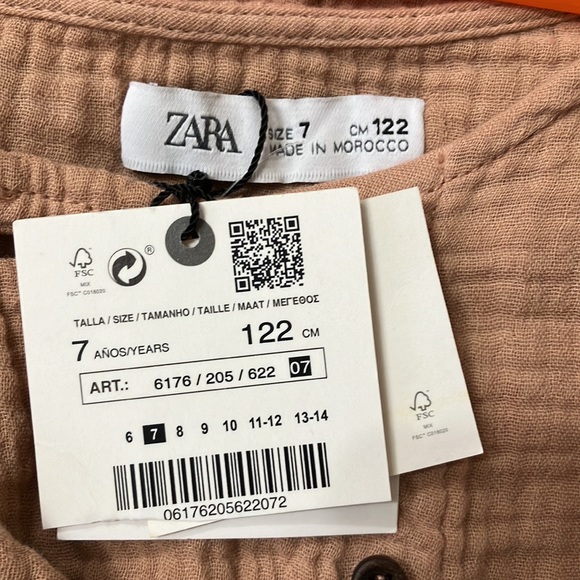 Zara Kids Cotton Dress - Picture 12 of 12